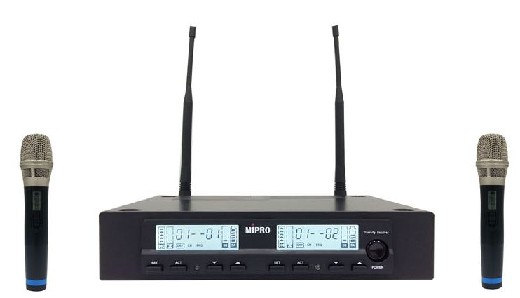 MIPRO 미프로 / SH-912DH / 900MHz 2채널 / 핸드타입 무선마이크