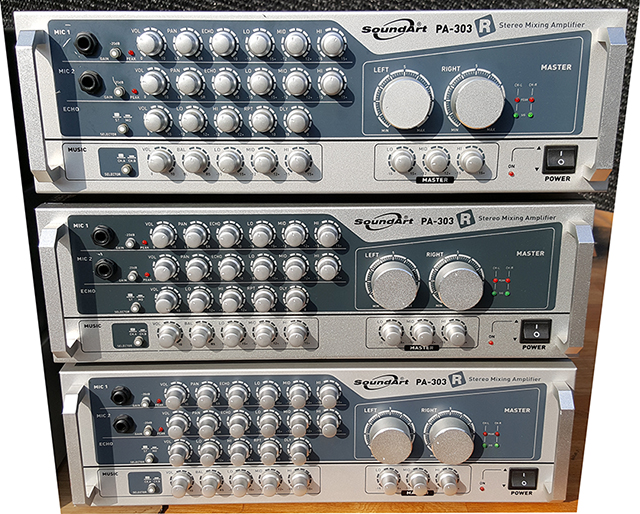 사운드아트 노래방 앰프 PA-303